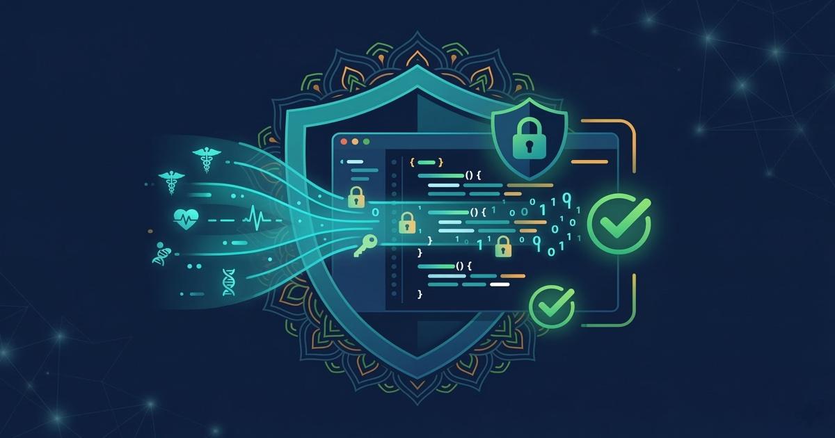 What DPDPA Means for Indian Healthcare Developers: code compliance, data protection, and encryption visualization
